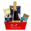 Xmas Wine Gift Basket &ndash; Delivered Fast & Fresh