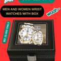 BHD 15,  Wrist Watches Pair For Couples With Box