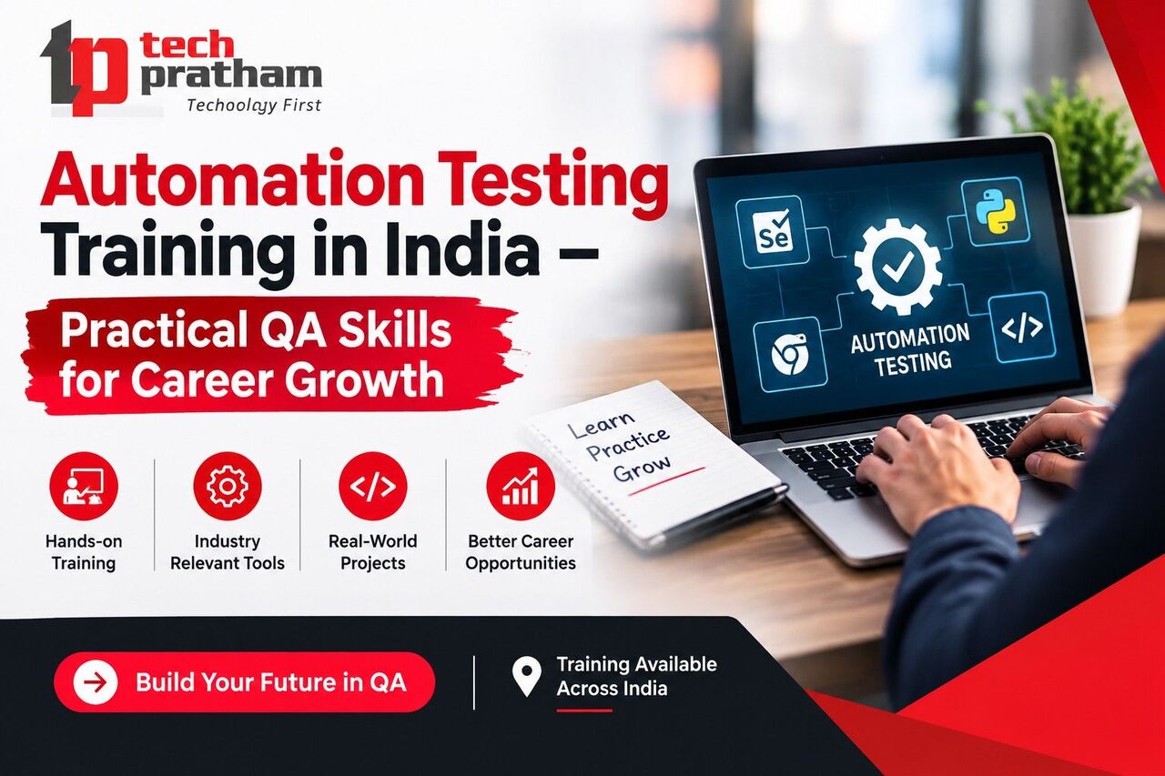 Lucknow, Education, Automation Testing Training In India &ndash; Practical QA Skills For Career Growth