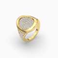 Gold Ring Designed To Shine – Explore Embrace Diamonds