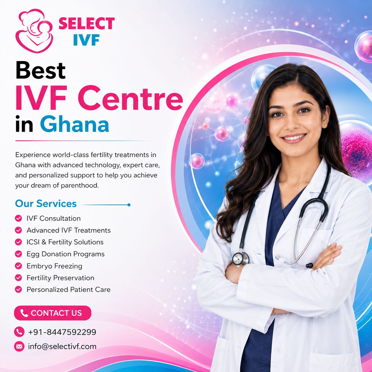 Dubai, Health, Best IVF Centre In Ghana