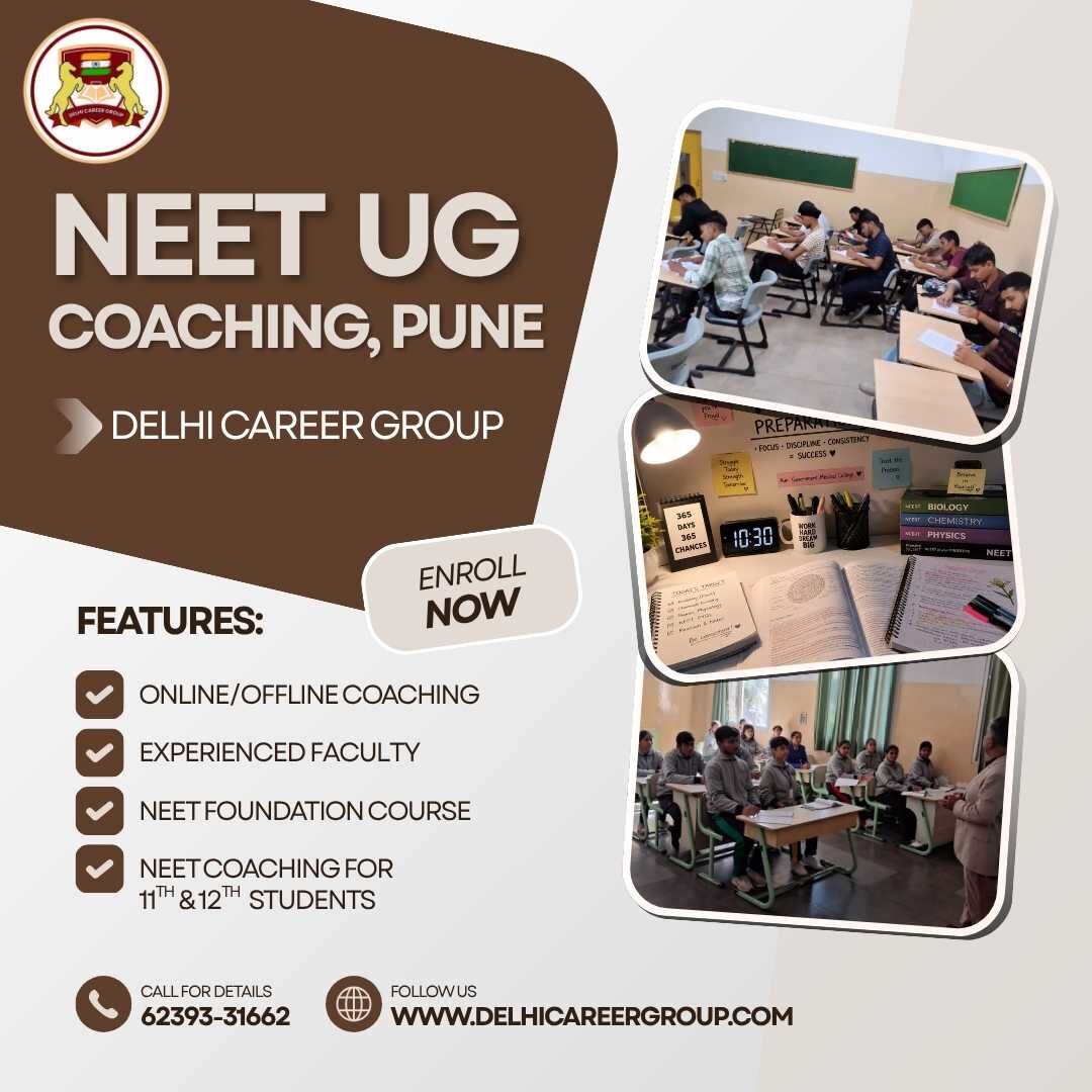 Pune, Education, NEET Coaching For 11th And 12th In Pune