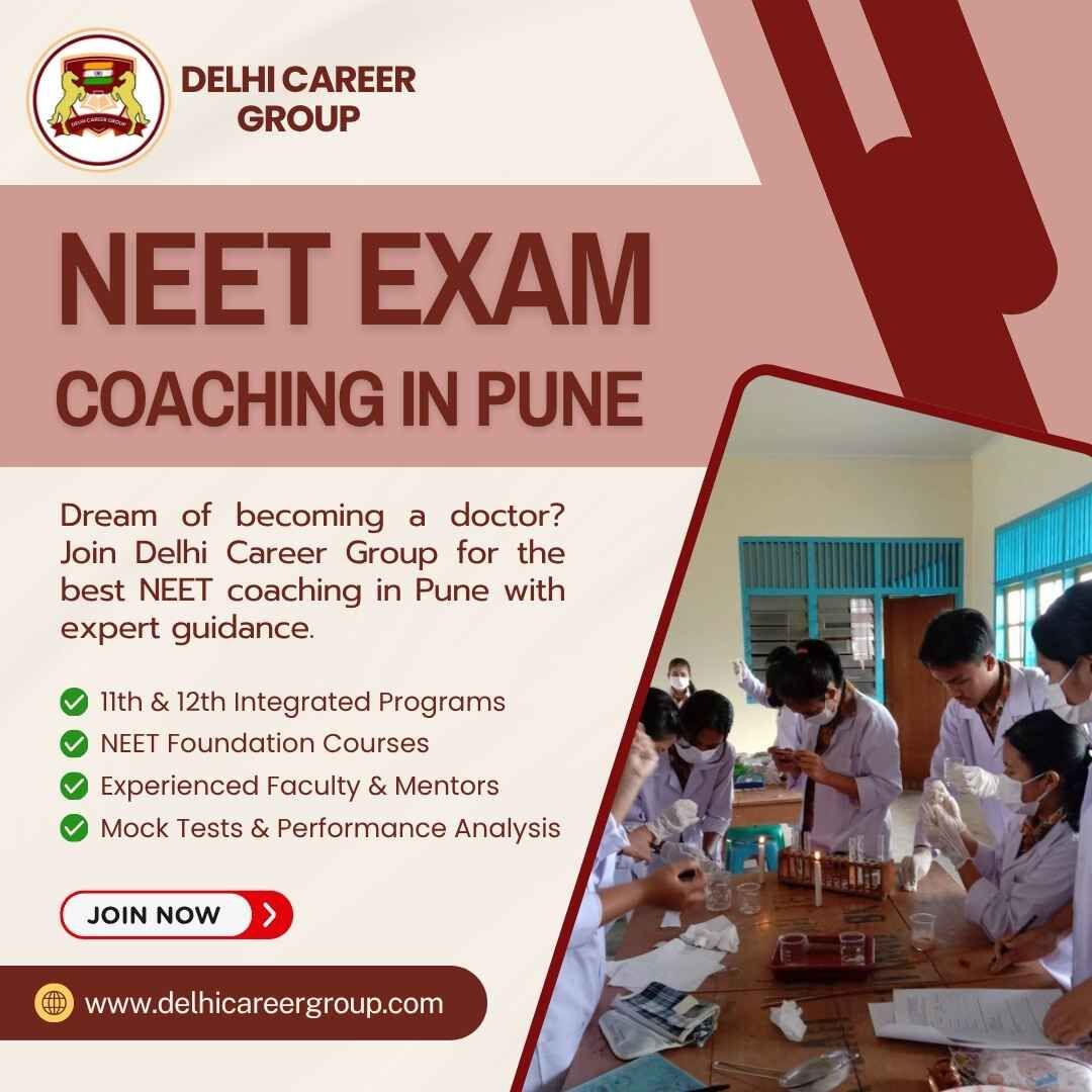 Pune, Education, NEET Coaching For 11th And 12th In Pune