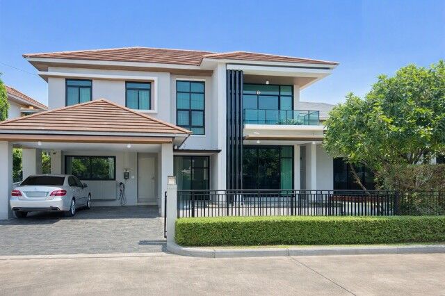 Bangkok, Villas, THB 67999,  113 Sq. Feet,  พระราม  คฤหาสน์ ให้เช่า 5นอน 4น้ำ ใกล้ว