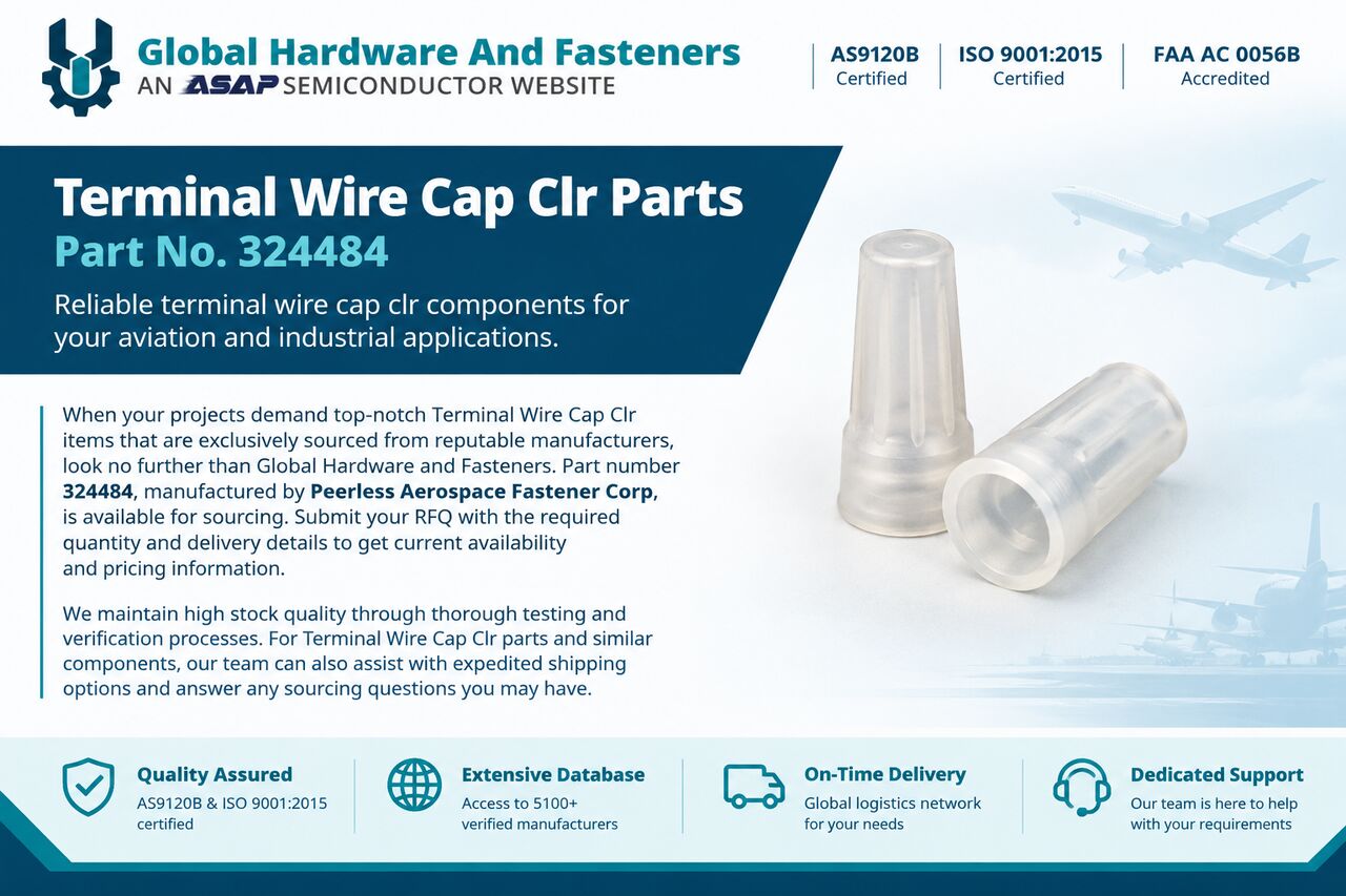 New York, Business, Terminal Wire Cap Clr Parts &ndash; Part No. 324484