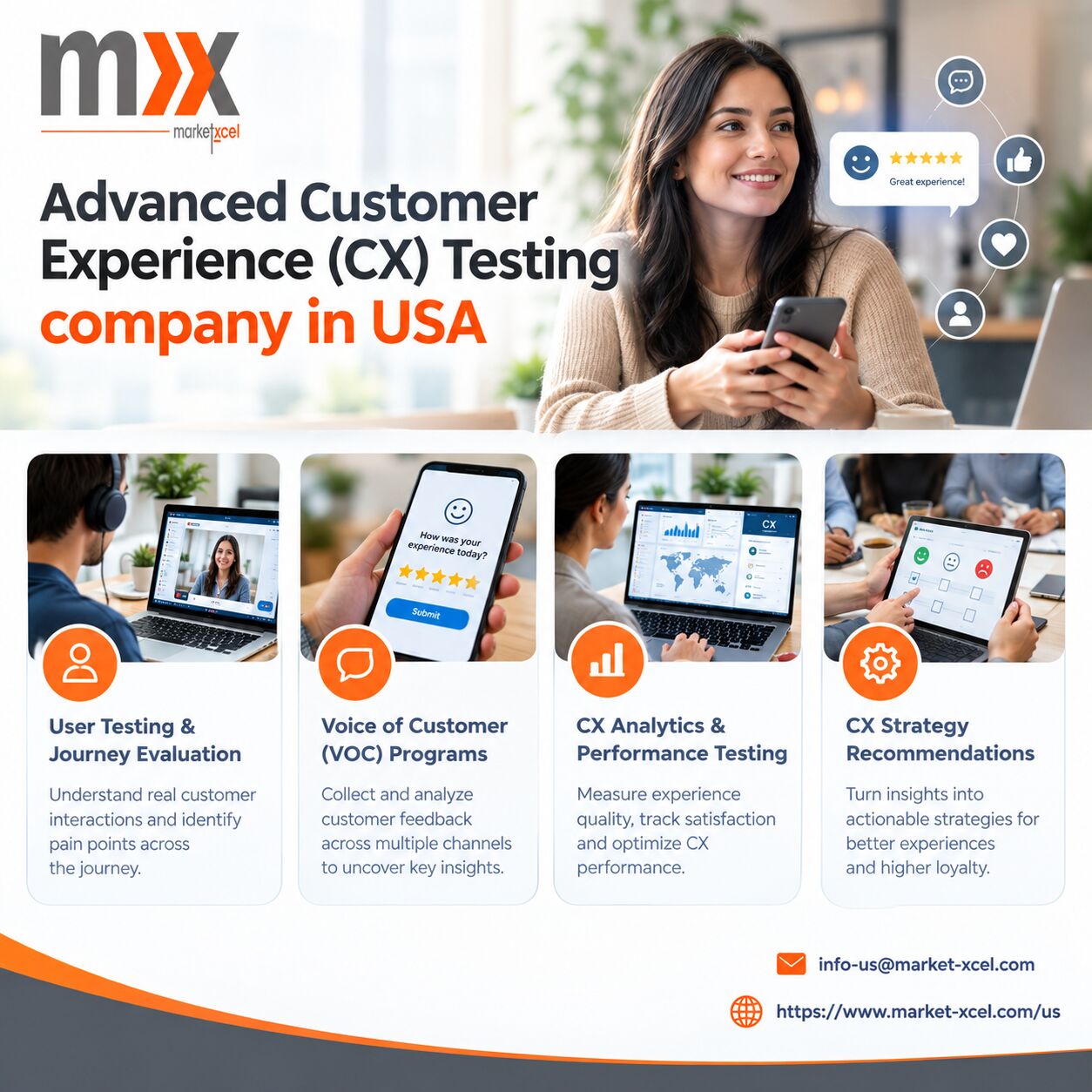 U.S. Virgin Islands, Business, Advanced Customer Experience (CX) Testing Company In USA