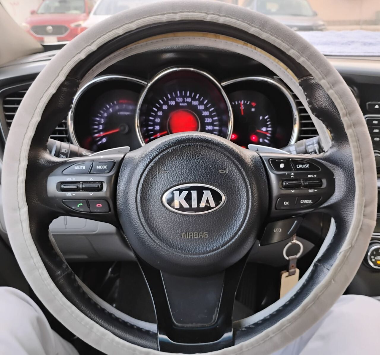 Jizan, Vehicles, Cars & Trucks , SAR 26500,  Kia Optima,  2013,  Automatic,  258000 KM,    Model Semi-full Option In 26500