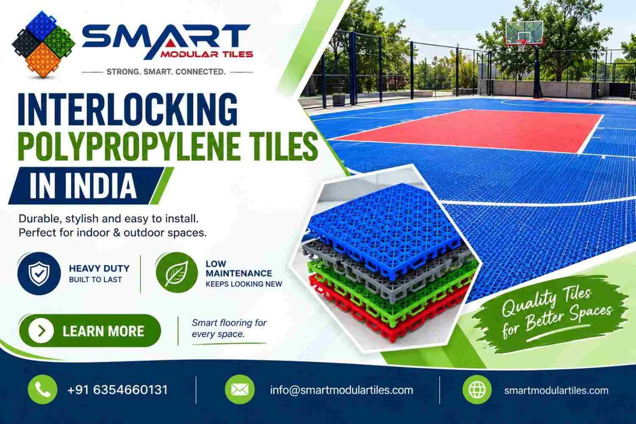 Mumbai, Construction, Interlocking Polypropylene Tiles In India