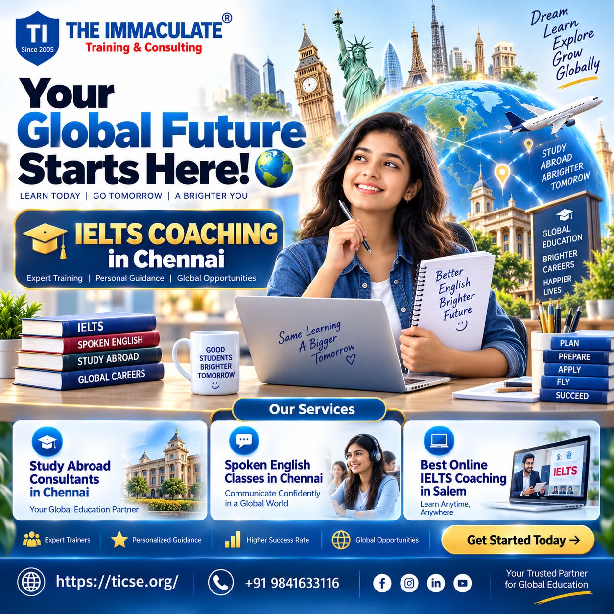 Chennai, Training, Study Abroad Consultants In Chennai: IELTS Coaching & English Classes Guide