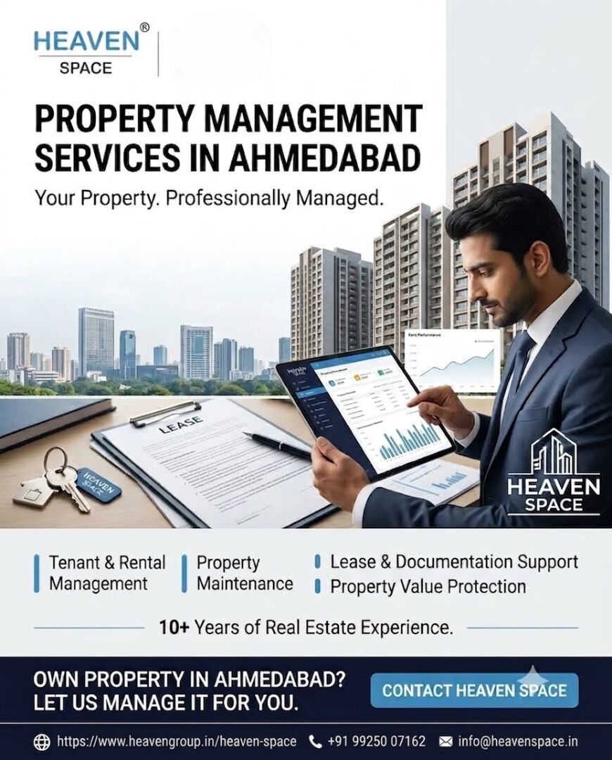 Ahmedabad, Real Estate For Sale, Professional Property Management Services In Ahmedabad