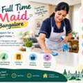 Full Time Maid Bangalore: Making A Busy Household Easier To Manage