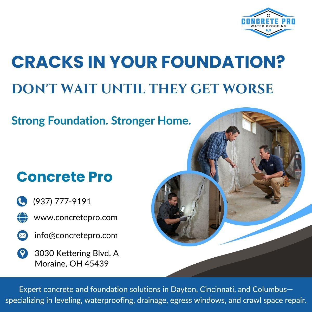New York, Construction, Cracks In Your Foundation? Don