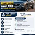 Hyundai Tucson 2020 For Rent With The Driver