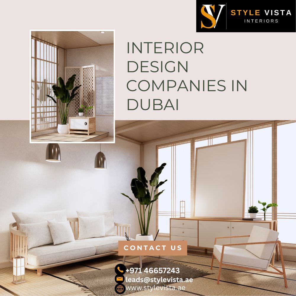 Dubai, Interior Design, Interior Design Companies In Dubai Bringing Creative Ideas And Practical Designs To Every
