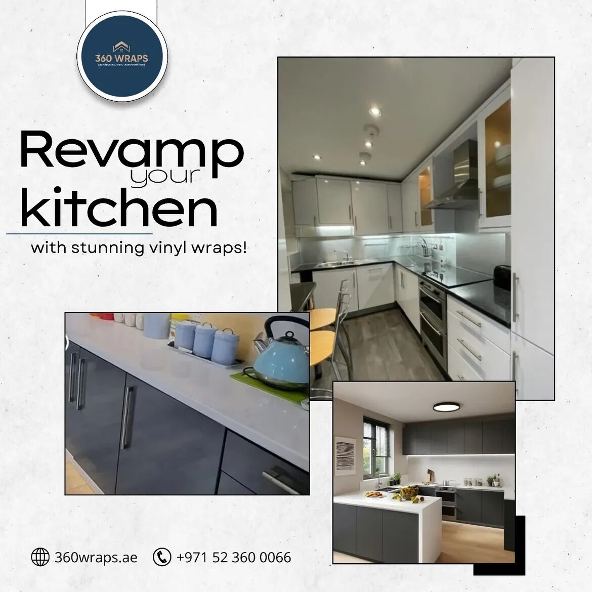 Dubai, Interior Design, Revamp Your Kitchen With Premium Vinyl Wrapping In Dubai