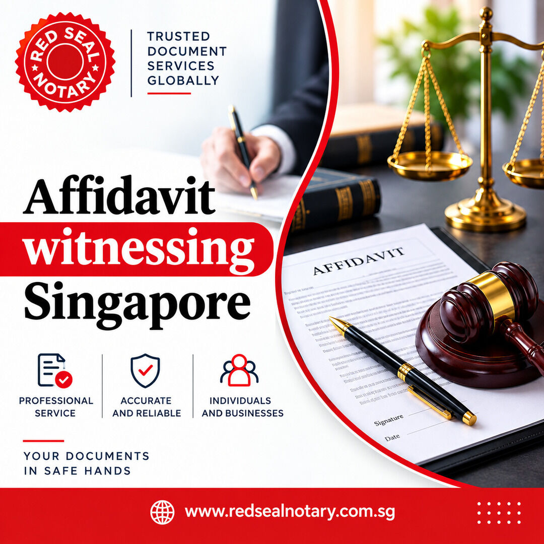 Singapore, Legal, Affidavit Witnessing Singapore