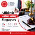 Affidavit Witnessing Singapore