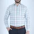 INR 899,  Regular Fit Full Sleeve Check Shirt For Daily Office Commute