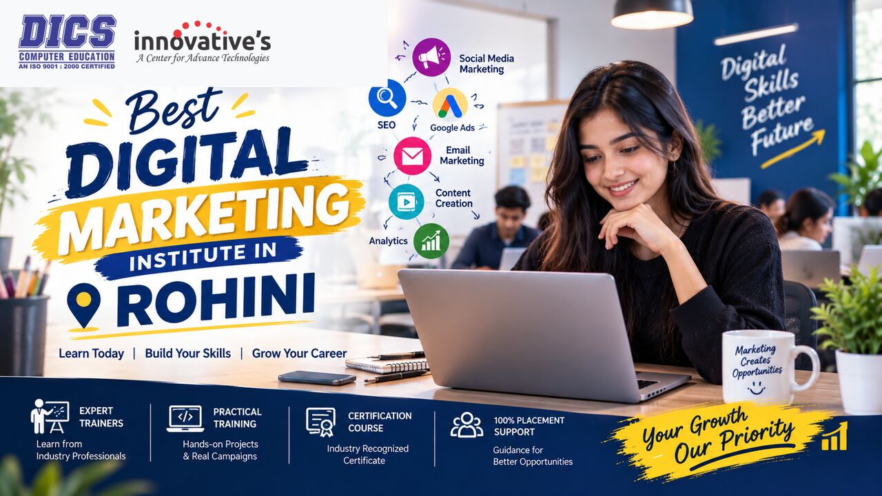 Laxmi Nagar, Education, Learn Digital Marketing In Rohini And Grow Your Career