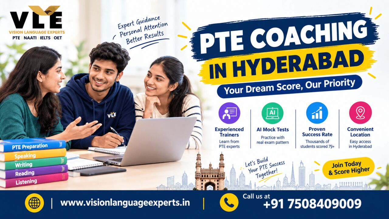Hyderabad, Lessons Wanted, PTE Coaching In Hyderabad &ndash; Free Demo Class Available Now
