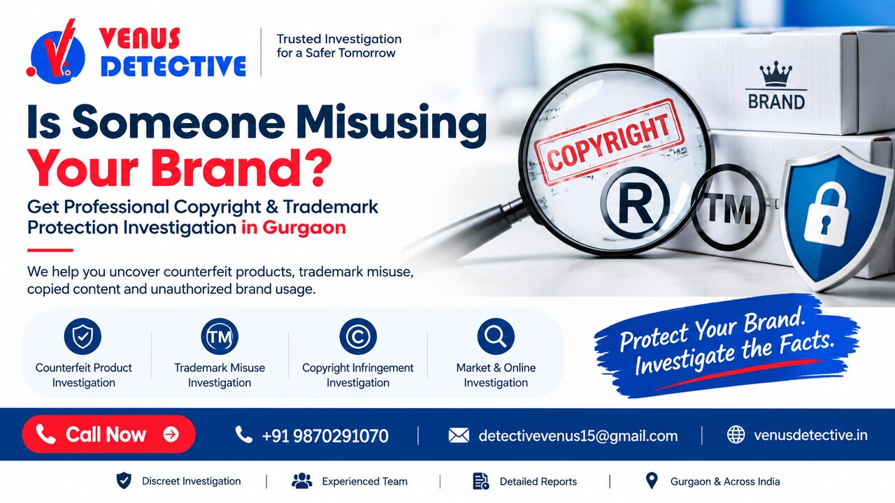 New Delhi, Legal, Copyright & Trademark Protection Detective Agency In Gurgaon
