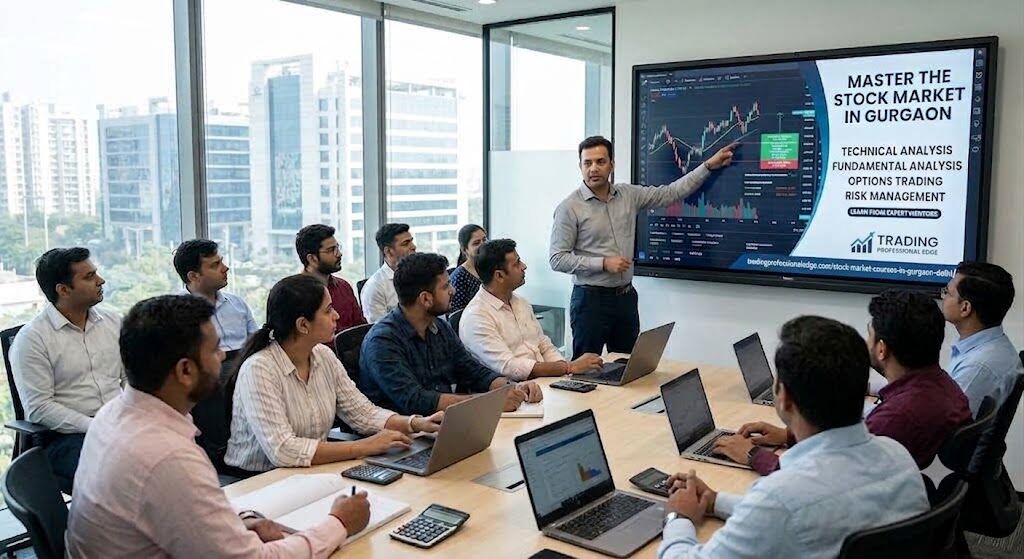 New Delhi, Financial, Trade With Edge: Master The Markets Live In Gurgaon
