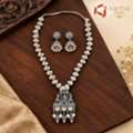 Oxidised Jewellery Pendant Set &ndash; Stylish Traditional Jewellery By Kanhai Jewels