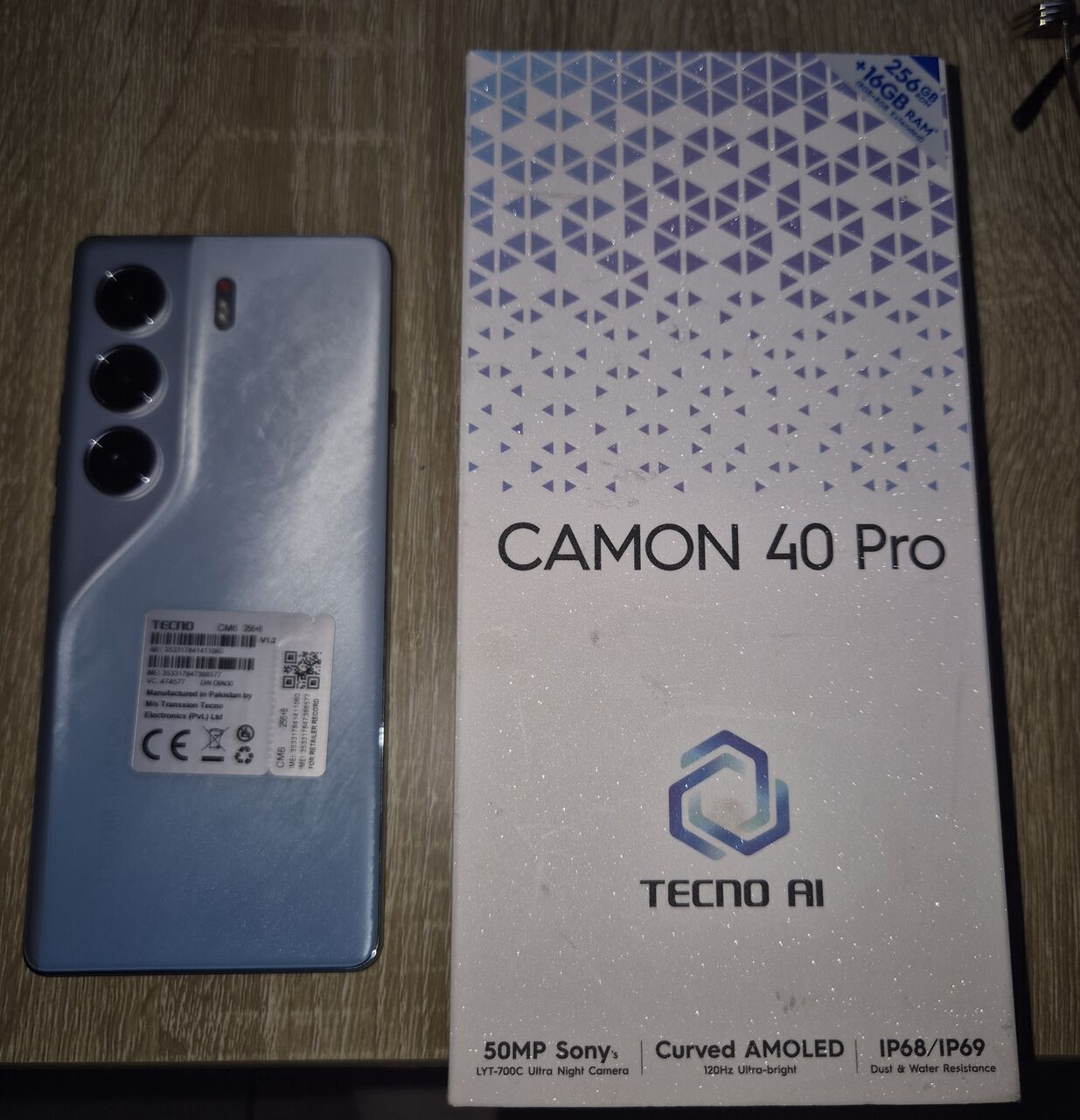 Khobar, Mobile Phones, SAR 1150,  Camon 40 Pro (Tecno Mobile) PTA Approved