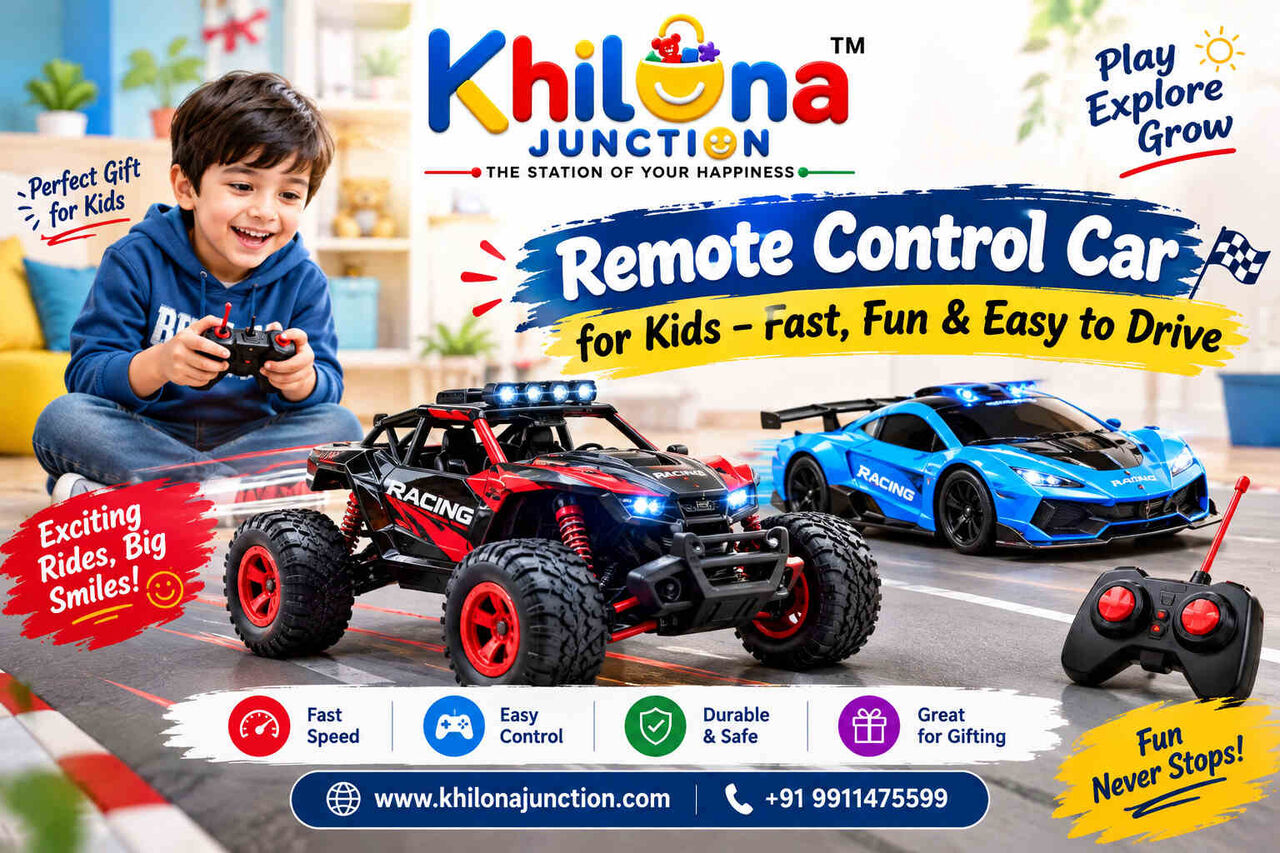 New Delhi, Toys & Games, INR 799,  Remote Control Car For Kids &ndash; Fast, Fun & Easy To Drive