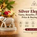 Buy Pure Silver Elephant Online At Best Price | The Stardust Studio