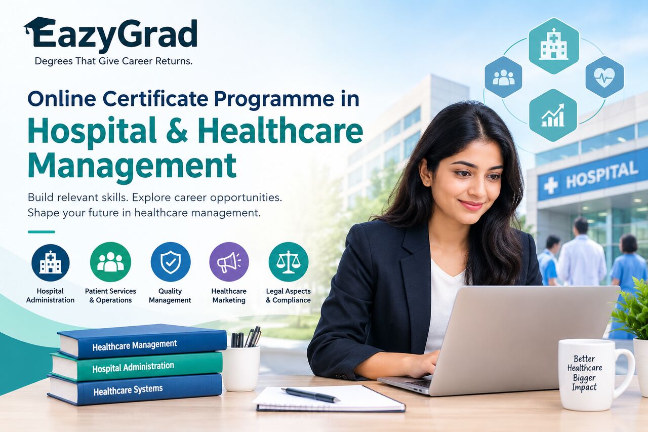 New Delhi, Guest Posting, Online Certificate Programme In Hospital & Healthcare Management