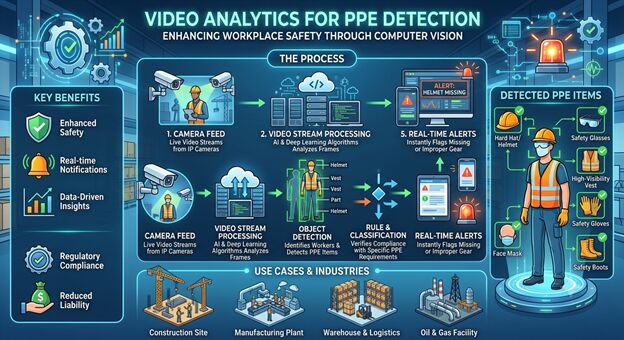 Dubai, Computer, Enhance Workplace Safety With AI-Powered PPE Detection In The UAE