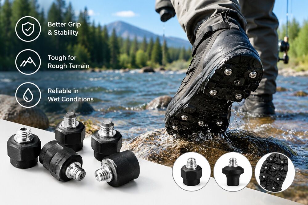 New York, Business, Wading Boot Studs For Better Grip & Stability