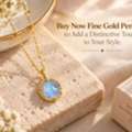 INR 4700,  Buy Now Fine Gold Pendant To Add A Distinctive Touch To Your Style