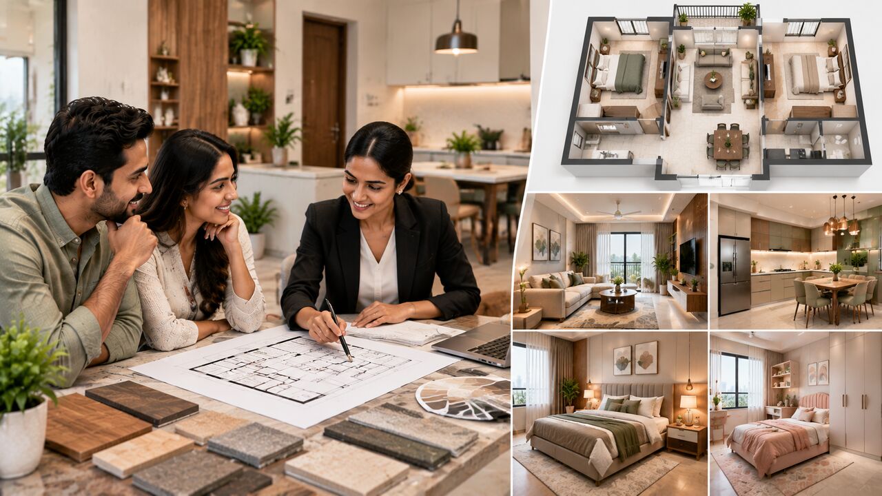 Ahmedabad, Business, Modern 2BHK Home Interior Design In Ahmedabad