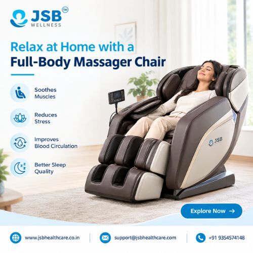 New Delhi, Health & Beauty Items, Bring Full-Body Relaxation Home With A Massager Chair Machine