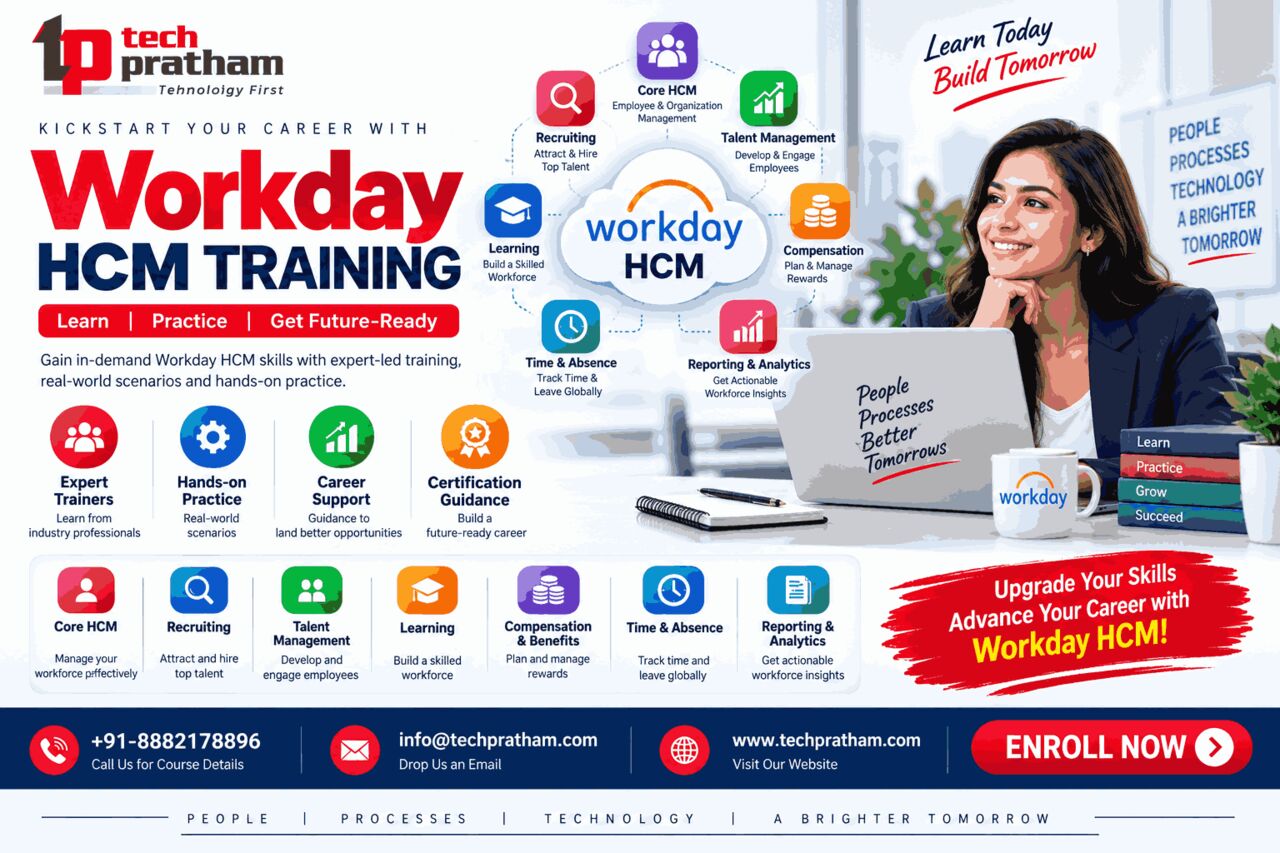 Noida, Education, Workday HCM Training | Learn Workday HCM & Build Your Career