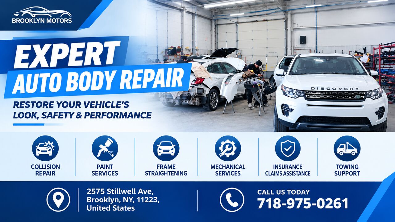 New York, Automotive, Land Rover Service & Repair Center In Brooklyn