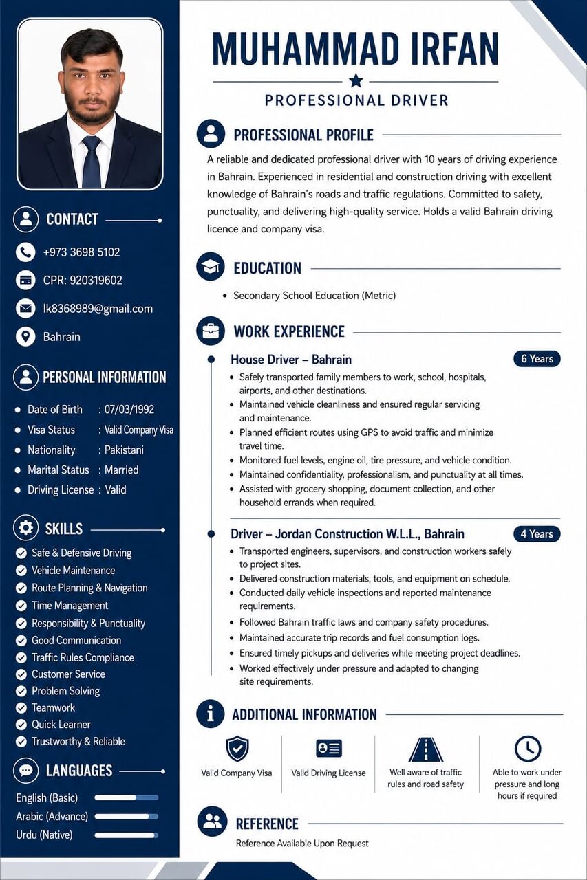 Manama, Job Seekers, Looking For Job