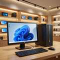 BHD 68,  Back To School Offer HP Core I5 6th Generation Computer Set HP Wide LED Monitor + 8GB RAM