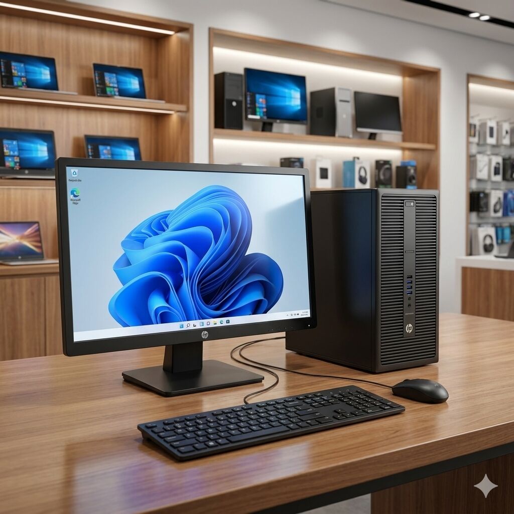 Manama, Computers, BHD 68,  Back To School Offer HP Core I5 6th Generation Computer Set HP Wide LED Monitor + 8GB RAM