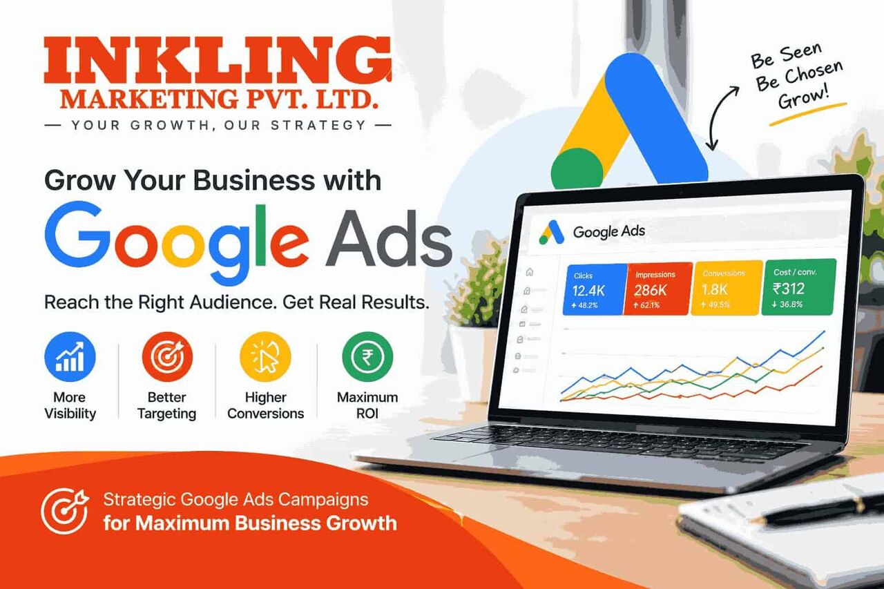 Jaipur, Marketing, Google Ads Services In Jaipur | Inkling Marketing