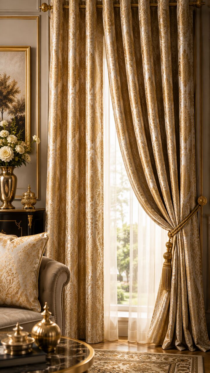 Hyderabad, Household Items, INR 350,  Jacquard Curtains