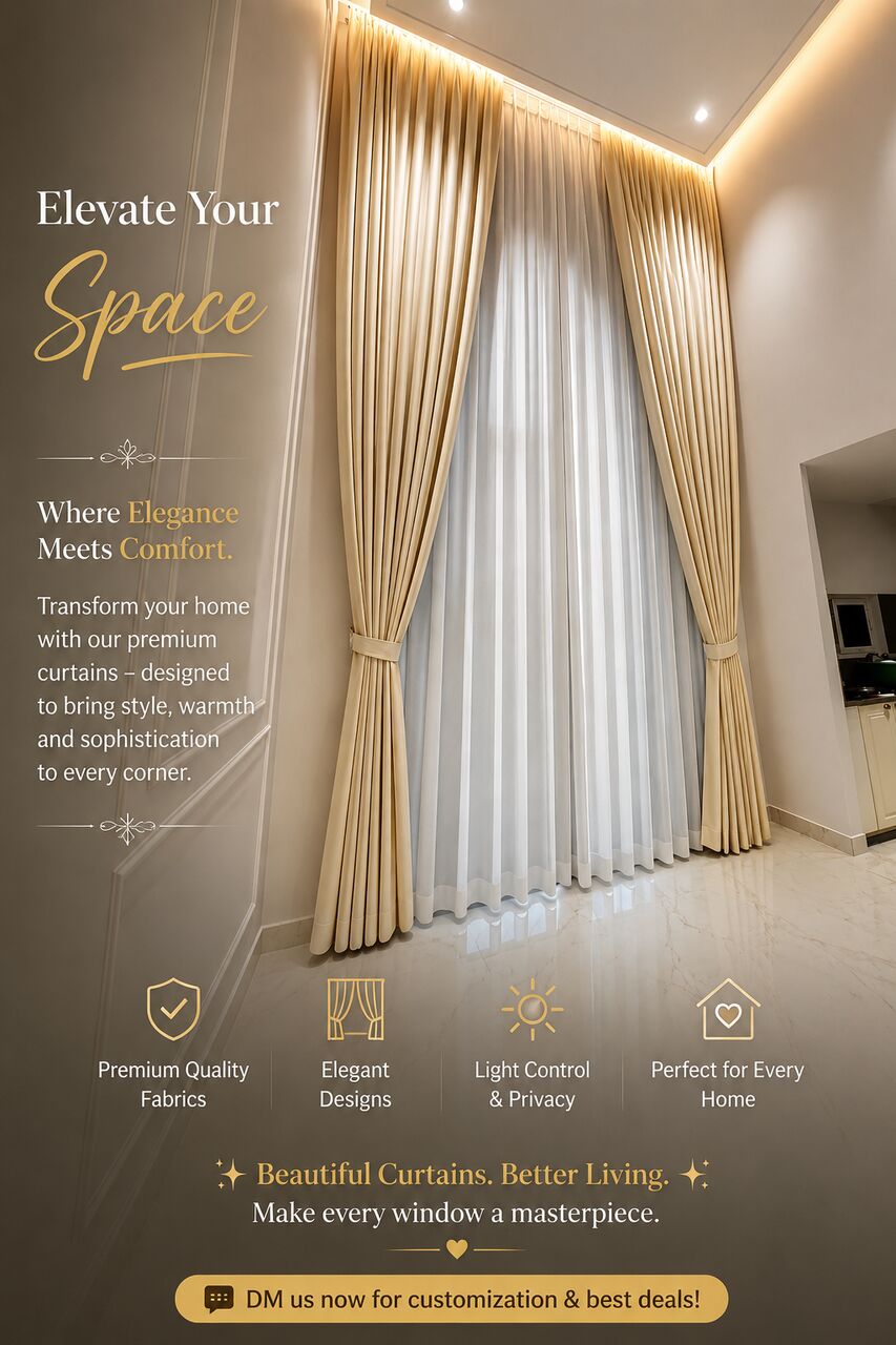 Hyderabad, Household Items, INR 350,  Jacquard Curtains