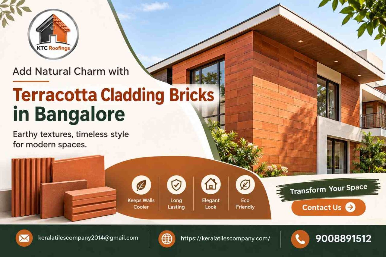 Bangalore, Construction, Terracotta Cladding Bricks In Bangalore