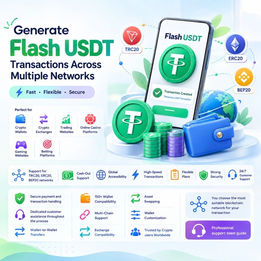 Mumbai, Software, Usd 500,  Generate Temporary USDT Transactions Across Multiple Networks