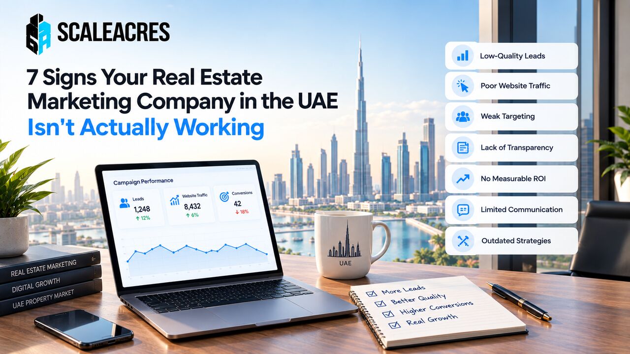 Dubai, Business, 7 Signs Your UAE Real Estate Marketing Company Isn&rsquo;t Working