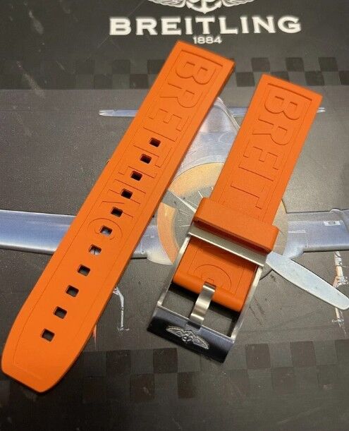 New York, Watches, USD 150,  Buy Breitling Rubber Watch Strap For Luxury Watch Upgrade With 15% Off This Labor Day Sale