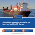 Shipping Companies In Dubai For Sea, Air And RORO Cargo