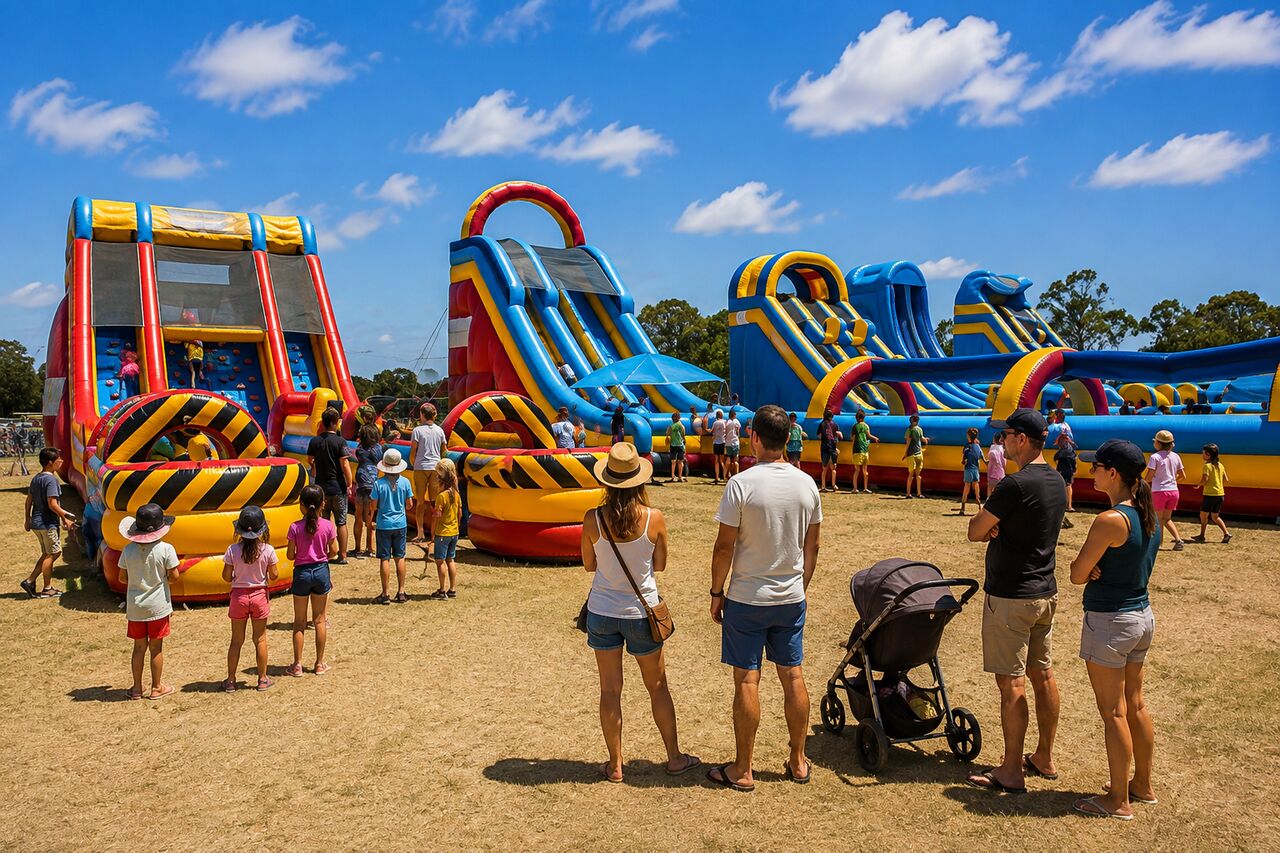 Sydney, Equipment Rental, Community & Council Events Darwin &ndash; Safe, Fun & Engaging Inflatable Hire